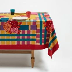 Lisa Corti Panel In Ankara Mustard Cotton Muslin 220 X 220cm Dining & Tabletop 5 Lisa Corti Panel In Ankara Mustard Cotton Muslin 220 X 220cm Dining & Tabletop