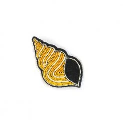Macon & Lesquoy Pins, Barettes And Iron-On Patches Whelk Pin