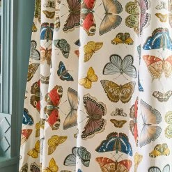 Designers Guild Mirrored Butterflies Parchment Fabrics
