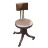 Vintage Antique Rolling Desk Chair Vintage & Antiques