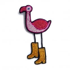 Macon & Lesquoy Guardian Flamingo Pin