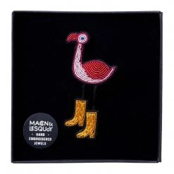 Macon & Lesquoy Guardian Flamingo Pin