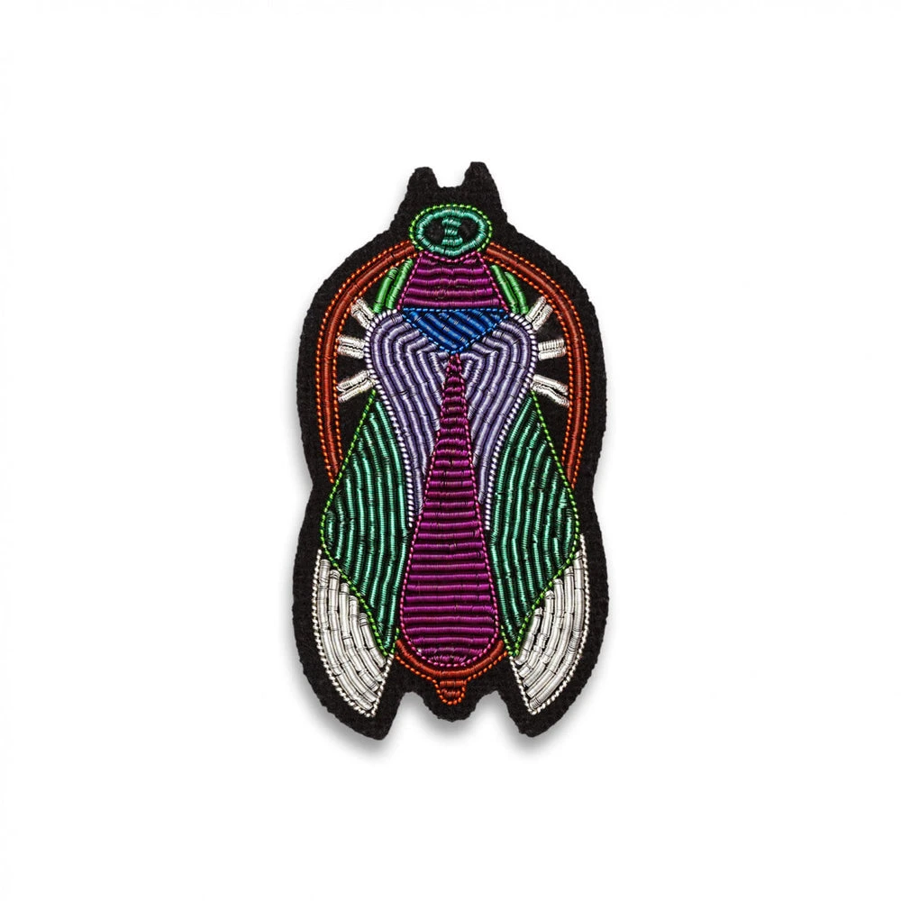 Macon & Lesquoy Pins, Barettes And Iron-On Patches Large Multicolored Bug Pin 3 Macon & Lesquoy Pins, Barettes And Iron-On Patches Large Multicolored Bug Pin