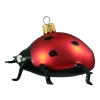 John Derian Company Inc Holiday Ladybug Ornament
