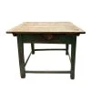 Vintage Antique Painted Table With Drawer