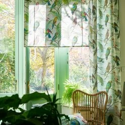 Designers Guild Fabrics Parrot Aviary Sky Blue