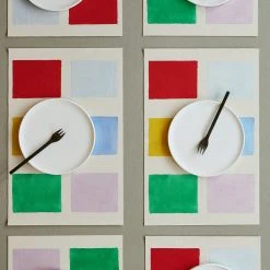 John Derian For Chilewich Cloudy Day Rectangular Placemat 7 John Derian For Chilewich Cloudy Day Rectangular Placemat