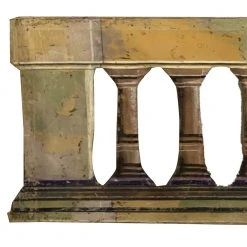 Vintage Pair Of Antique Theatrical Panels